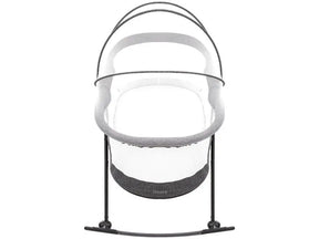 Moisés Portátil com Função Balanço e Mosquiteiro – Cinza